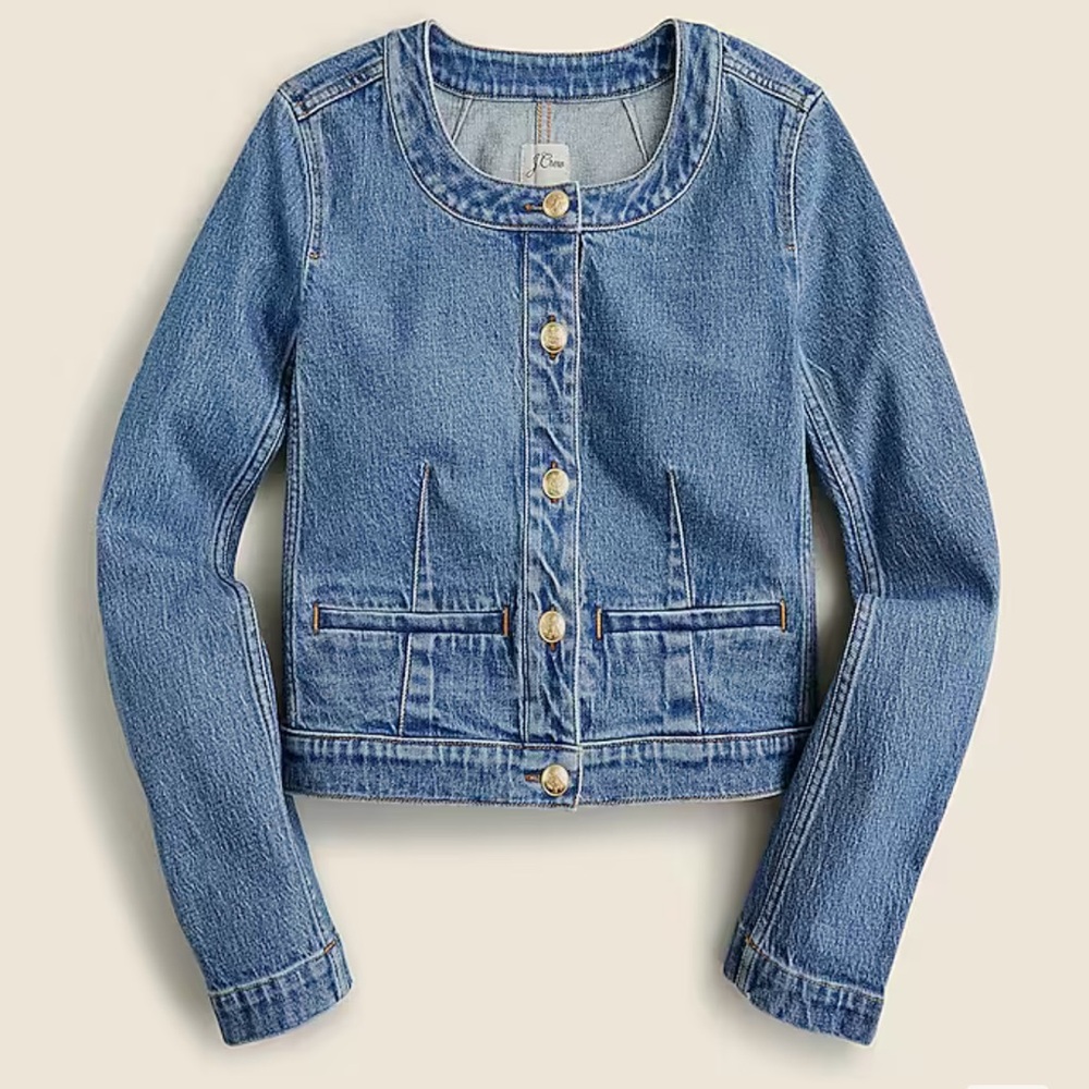 J. Crew Blue Jean Jacket